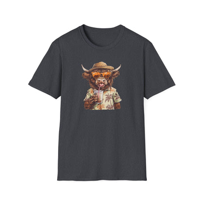 Panama Jack Highland cow tee