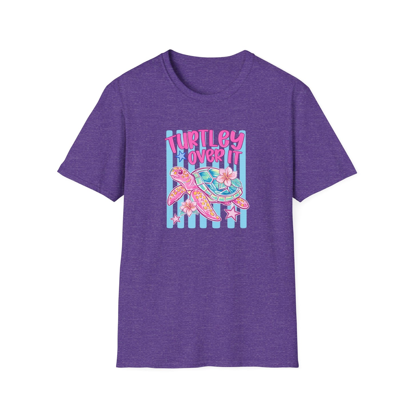 T-Shirt — "Turtley Loved It" Colorful Sea Turtle Graphic Tee