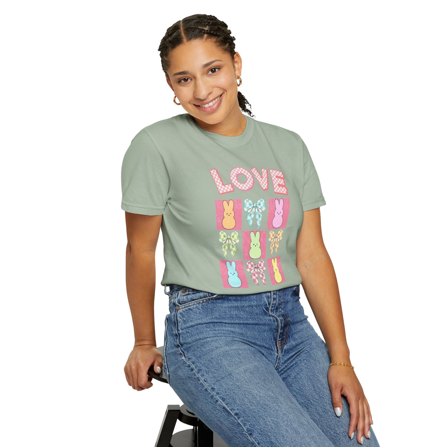 Easter Bunny Grid T-Shirt