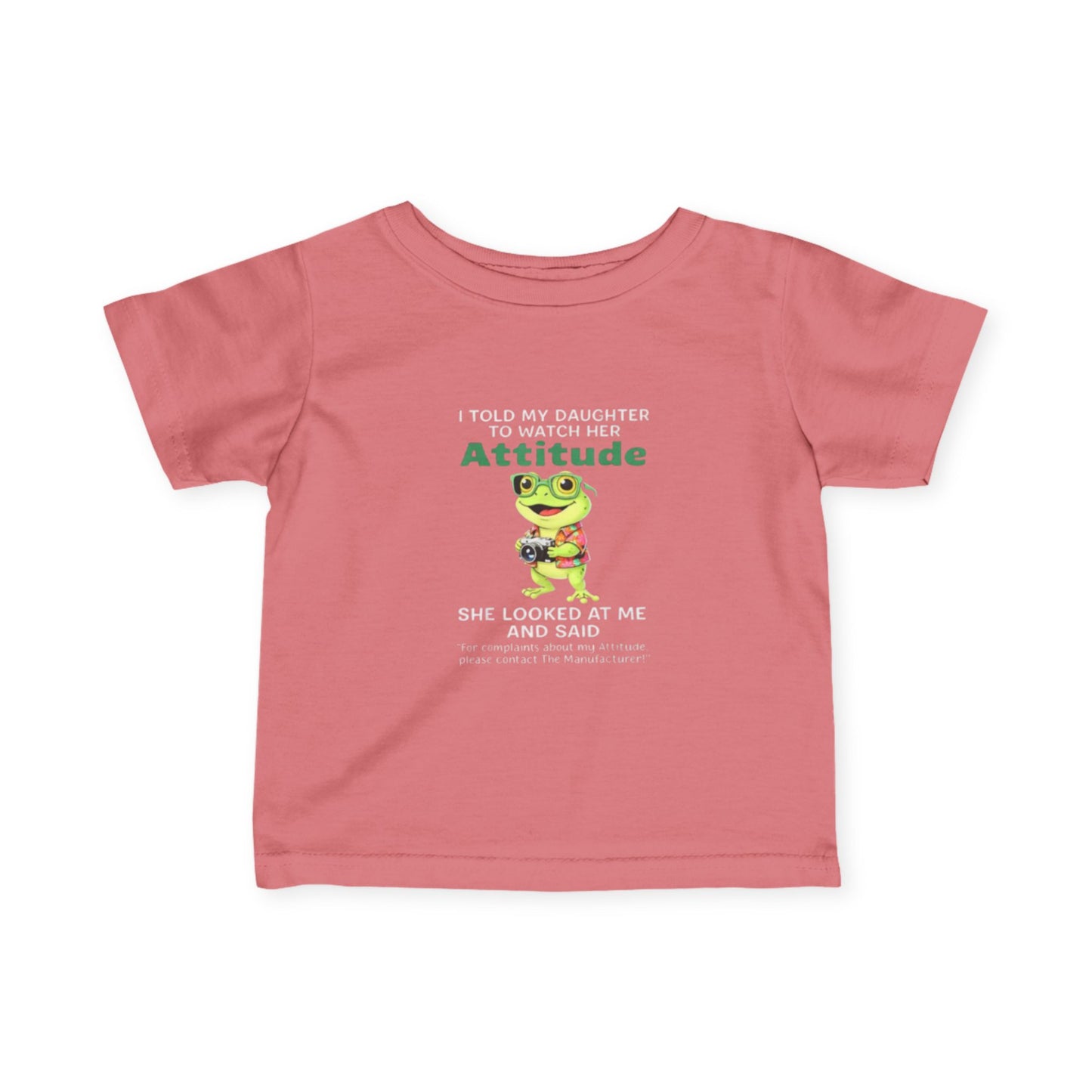 Daughter Complaints, Contact the Manufacturer Infant Fine Jersey Tee