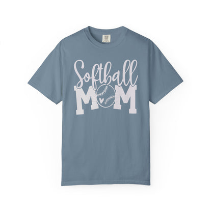 Softball Mom T-Shirt — Softball Mom Graphic Tee for Baseball/Softball Parents