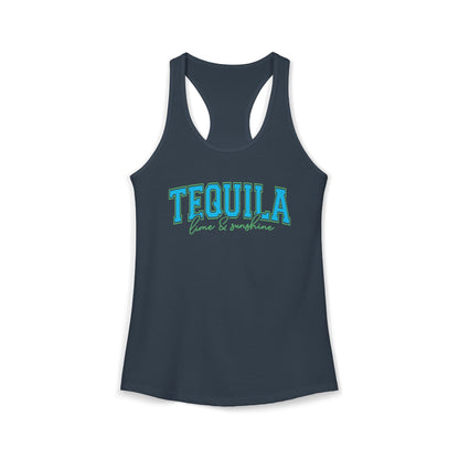Tequila & lime Racerback Tank