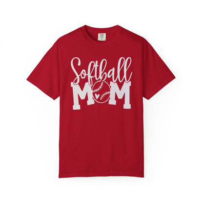 Softball Mom T-Shirt — Softball Mom Graphic Tee for Baseball/Softball Parents