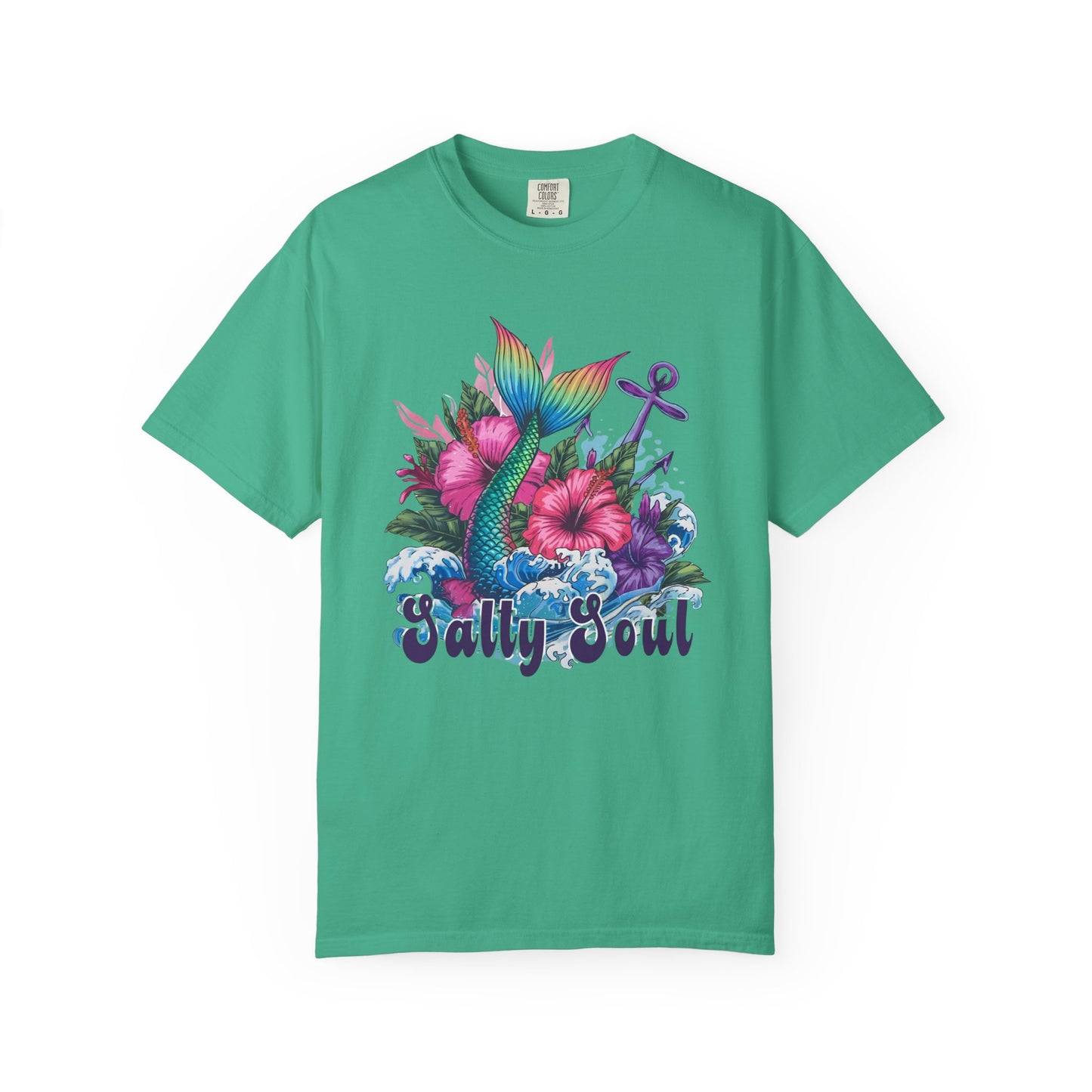 Salty Soul Mermaid Tail T-shirt