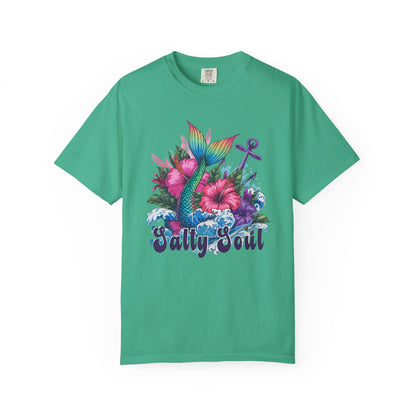 Salty Soul Mermaid Tail T-shirt