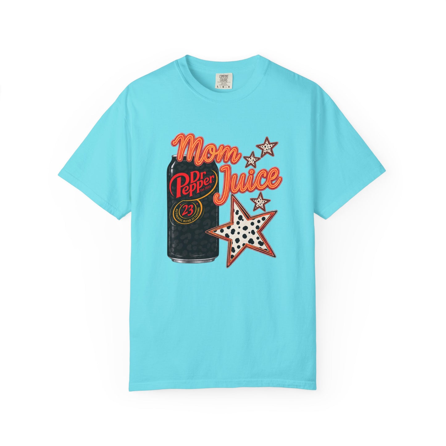 Mom Juice T-Shirt — Retro Dr Pepper Can Graphic Tee