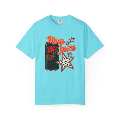 Mom Juice T-Shirt — Retro Dr Pepper Can Graphic Tee