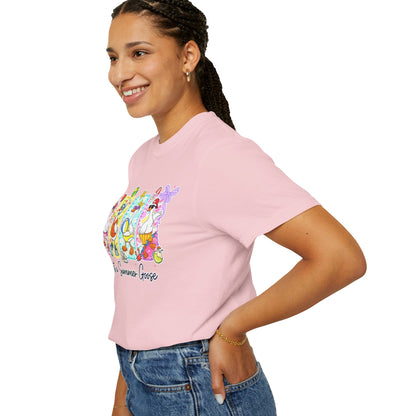 Summer Goose T‑Shirt — "Just a Summer Goose" Cute Beach Cartoon Tee