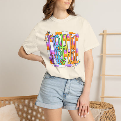 “WORTHY' Graphic T-Shirt — Positive Message Tee