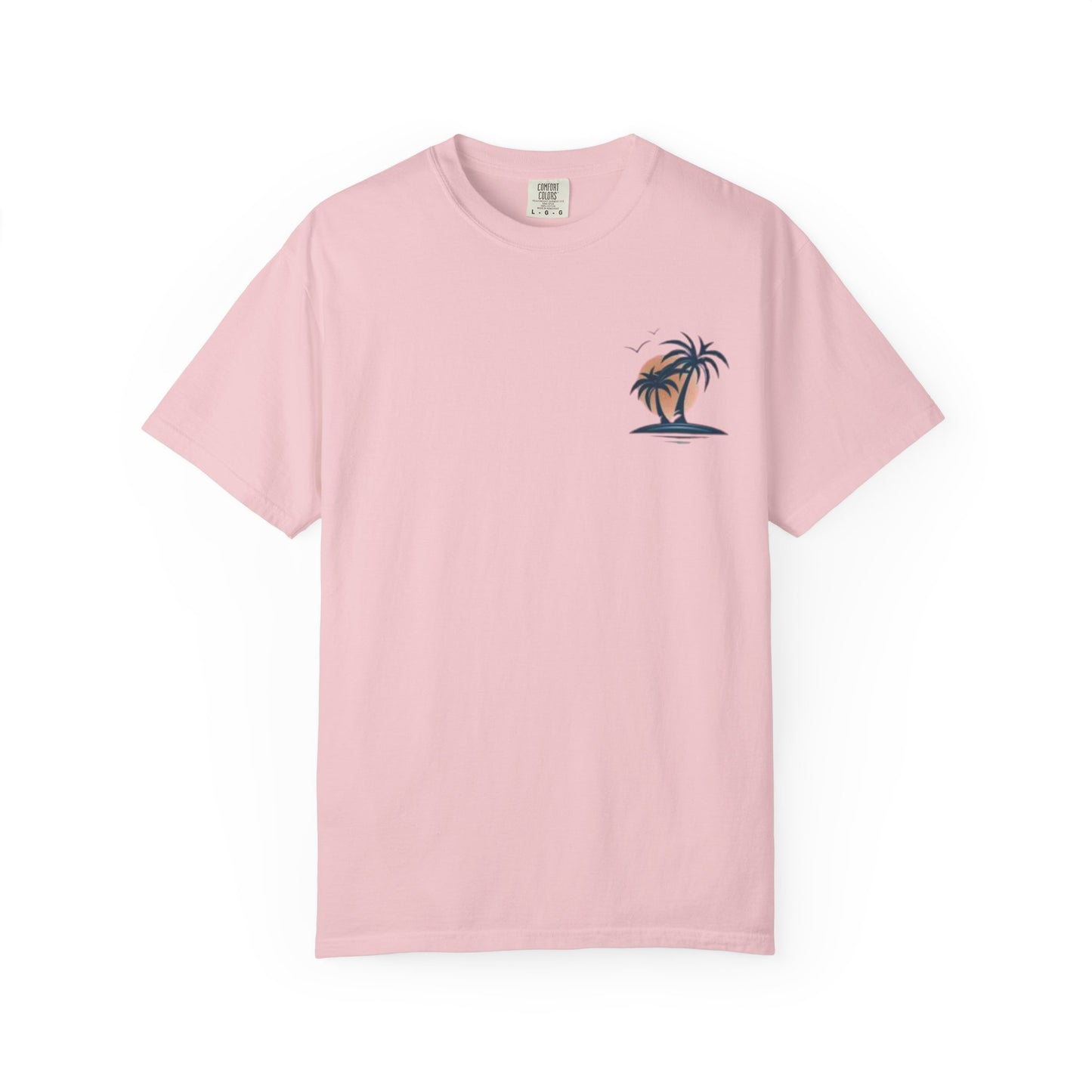Palm Trees In the Sun, Front & Back T-shirt