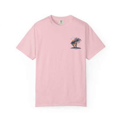 Palm Trees In the Sun, Front & Back T-shirt