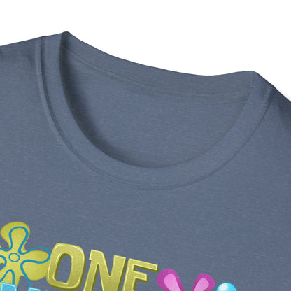 T-Shirt — "One Mental Breakdown Later" Retro Flower Graphic Tee