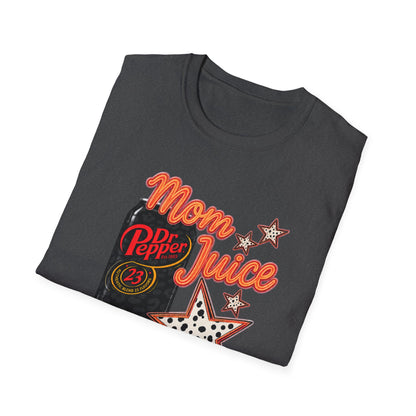 Mom Juice Dr Pepper T-Shirt – Retro Soda Graphic Tee for Moms