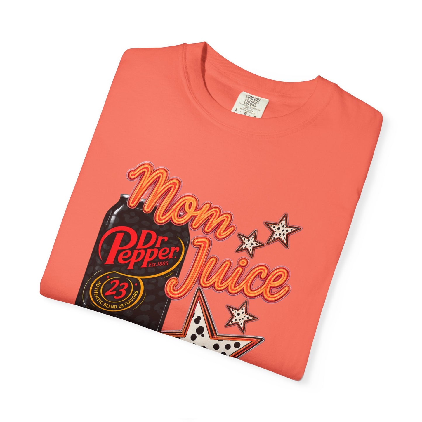 Mom Juice T-Shirt — Retro Dr Pepper Can Graphic Tee