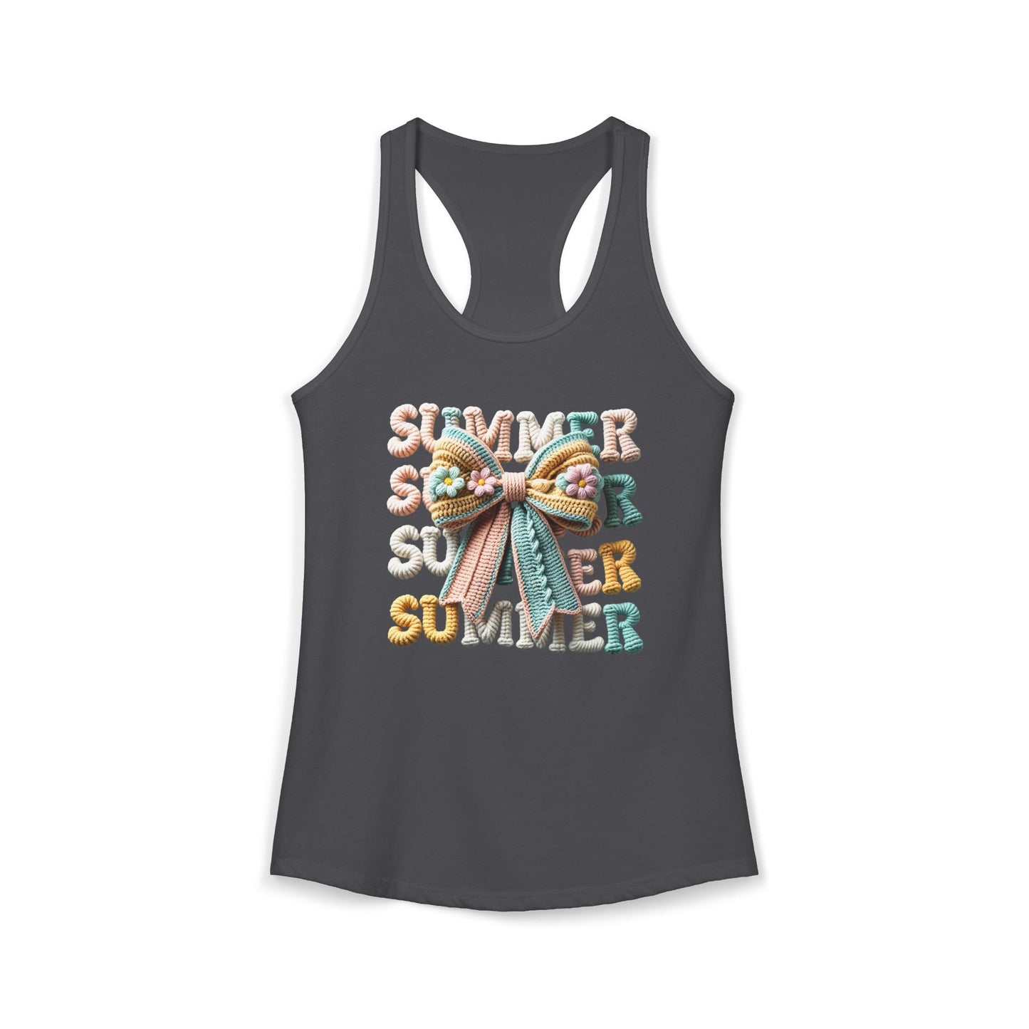 Summer yard bow Racerback Tank
