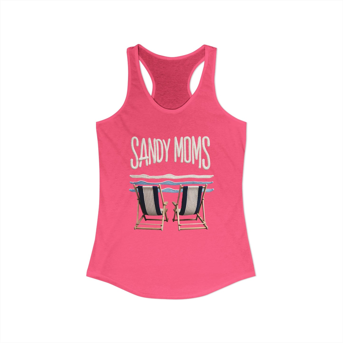 Sandy moms Racerback Tank