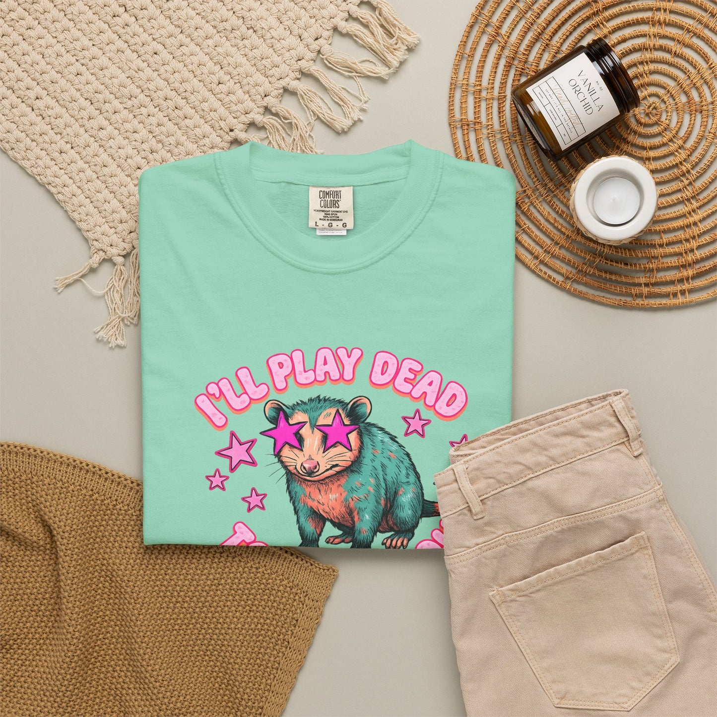 Funny Cat T-Shirt — "I'll Play Dead to Avoid You" Cute Sarcastic Graphic Tee