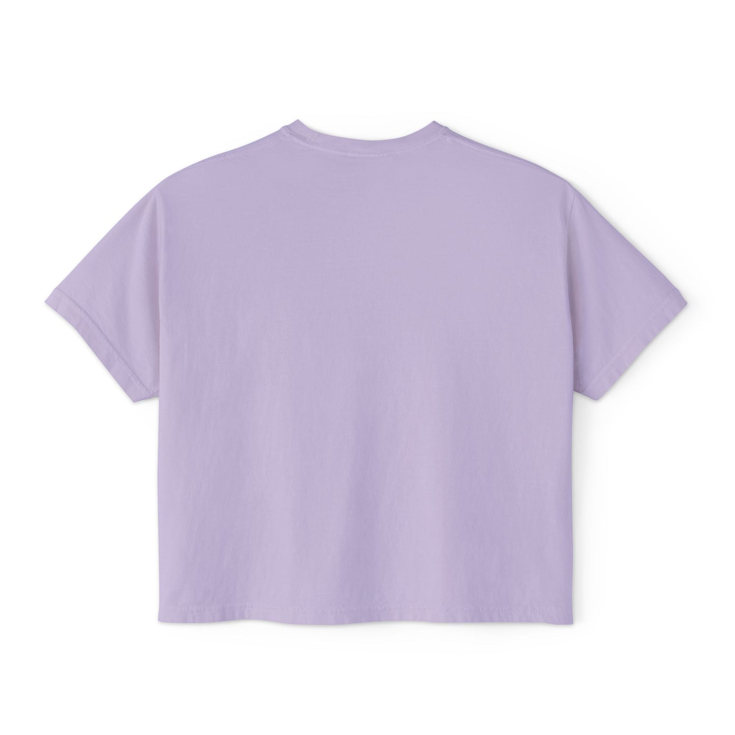 Retro Neon Makeup Graphic Tee — Women's Boxy Tee