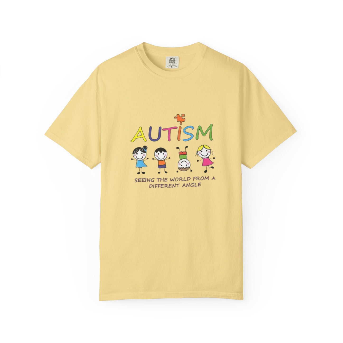 Autism, Seeing the World From a Different Angle T-shirt