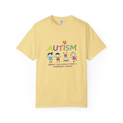 Autism, Seeing the World From a Different Angle T-shirt