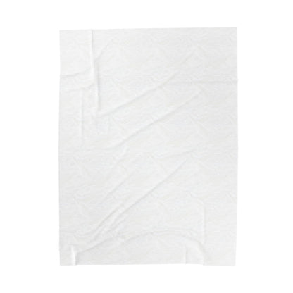 Mickey Checkered Velveteen Plush Blanket