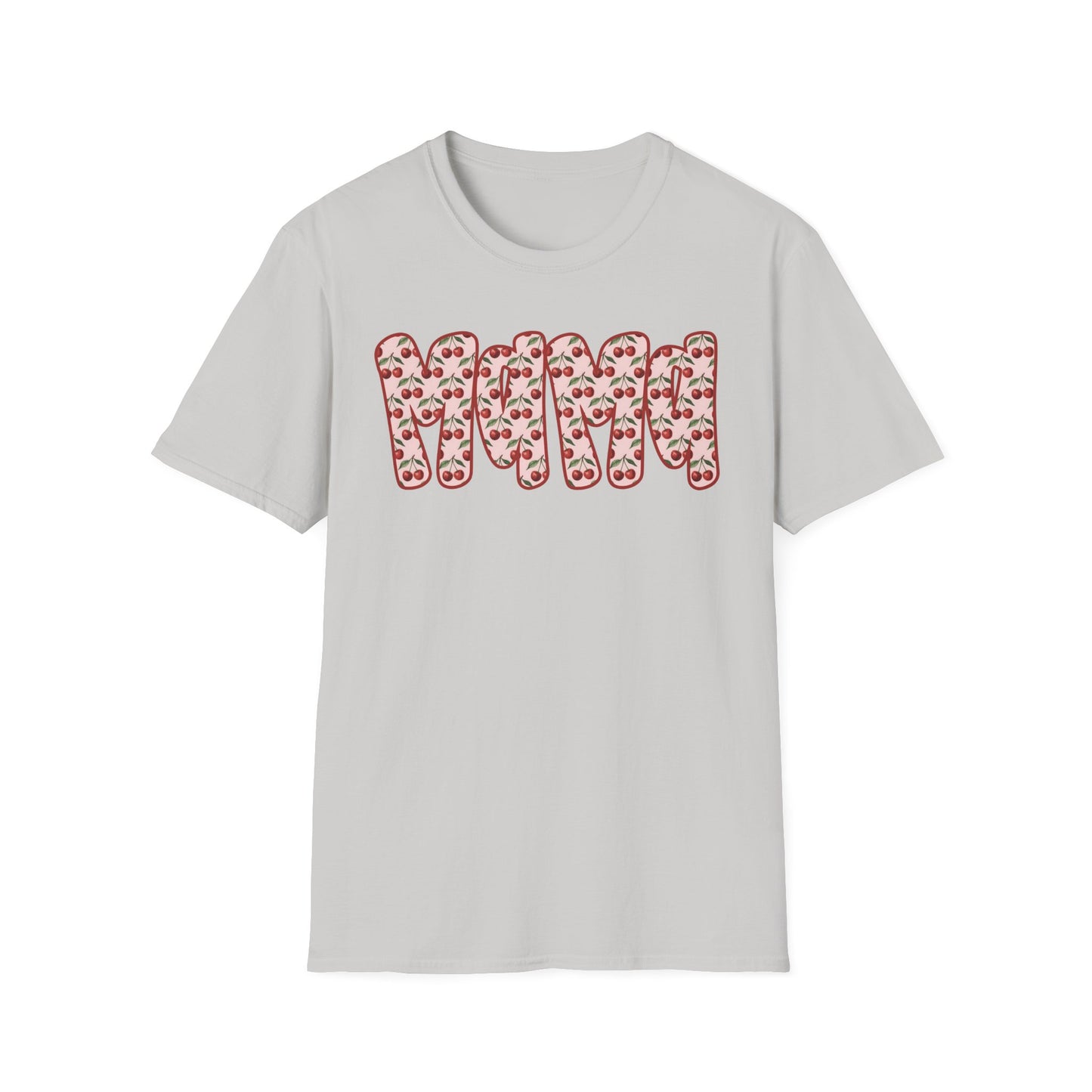 Mama Floral Band T-Shirt — Cute Mom Shirt with Pink Flower Pattern