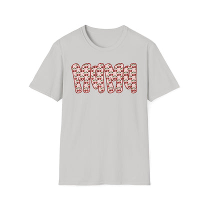 Mama Floral Band T-Shirt — Cute Mom Shirt with Pink Flower Pattern