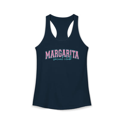 Margarita social club Racerback Tank