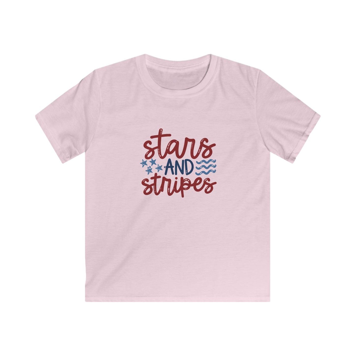 Kids Tee - "Stars and Stripes" Patriotic Fourth of July Shirt