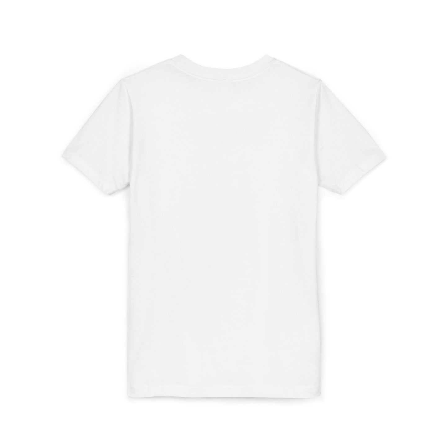 Youth Tee - American Flag Monogram with Bow (Patriotic 4th of July)