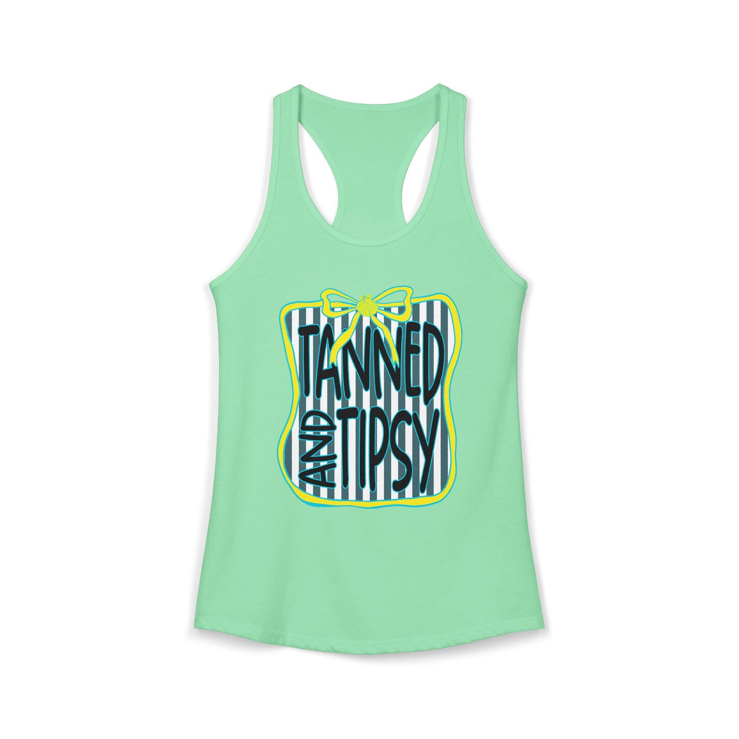 Tanned & Tipsy Racerback Tank