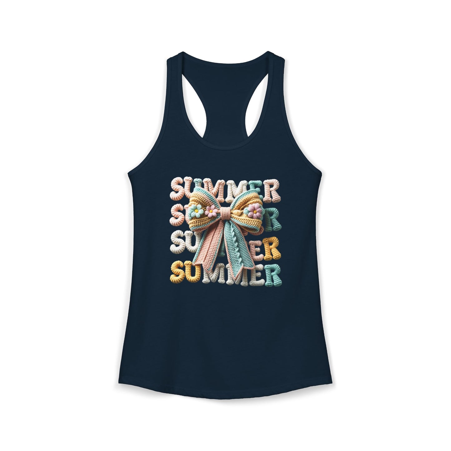 Summer yard bow Racerback Tank