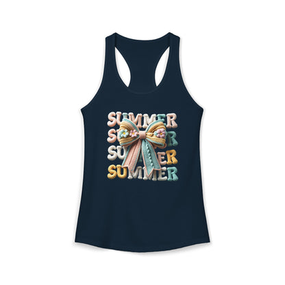 Summer yard bow Racerback Tank