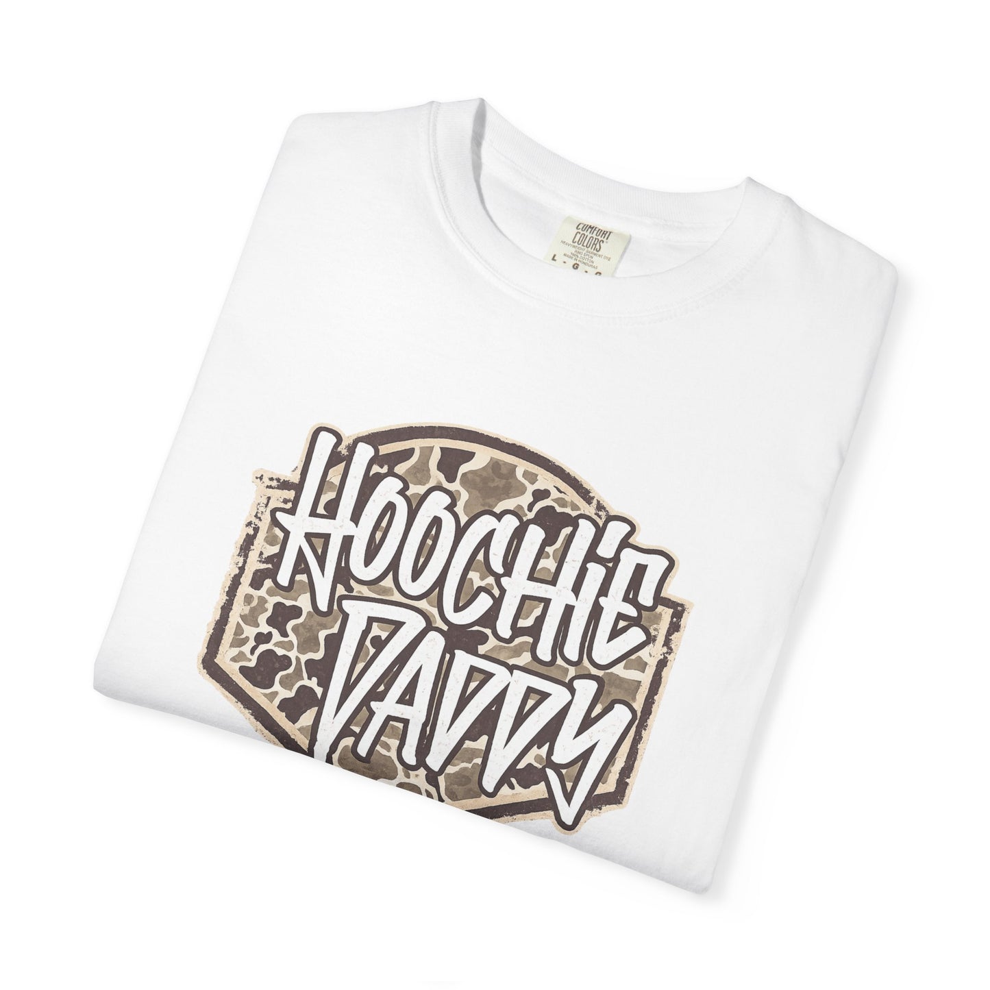 Hoochie Daddy Graphic T-Shirt — Leopard Patch Streetwear Tee