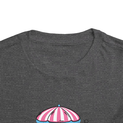 Toddler Tee — Cute Beach Umbrella & Sand Pail Design