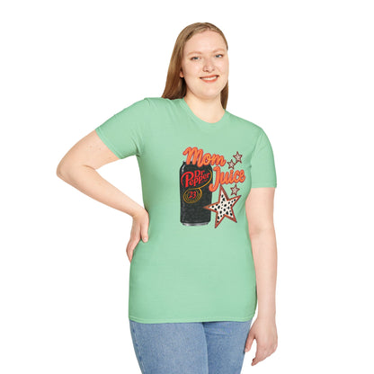 Mom Juice Dr Pepper T-Shirt – Retro Soda Graphic Tee for Moms