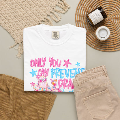 “Only You Can Prevent Drama" comfort color