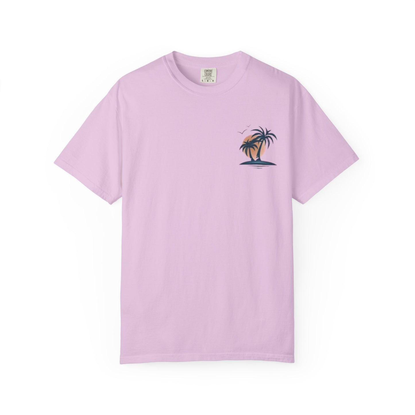 Palm Trees In the Sun, Front & Back T-shirt