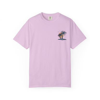 Palm Trees In the Sun, Front & Back T-shirt