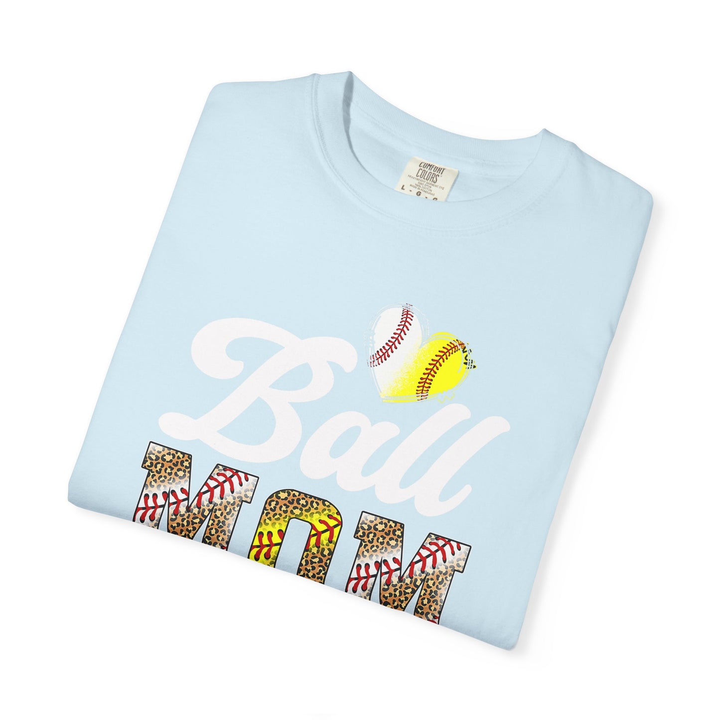 Mom Floral Pattern T-Shirt — Colorful Floral "MOM" Graphic Tee