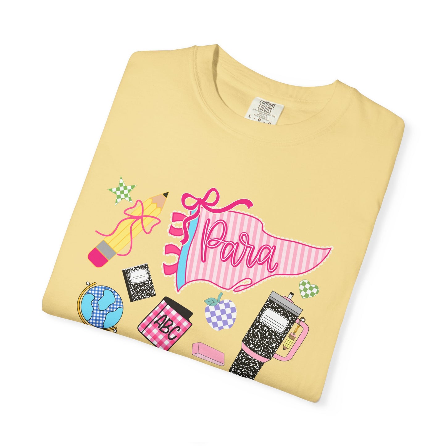 Retro 'Para' Collage T-Shirt — 90s Aesthetic Phone & Makeup Graphic Tee