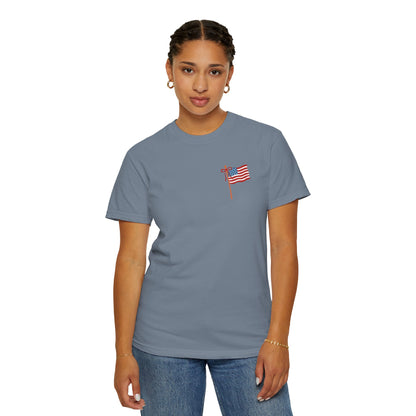 Hot Dog Graphic T-Shirt — "Bad Day to Be a Hot Dog" Patriotic Tee
