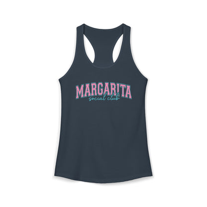 Margarita social club Racerback Tank