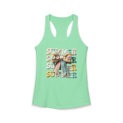 Summer yard bow Racerback Tank