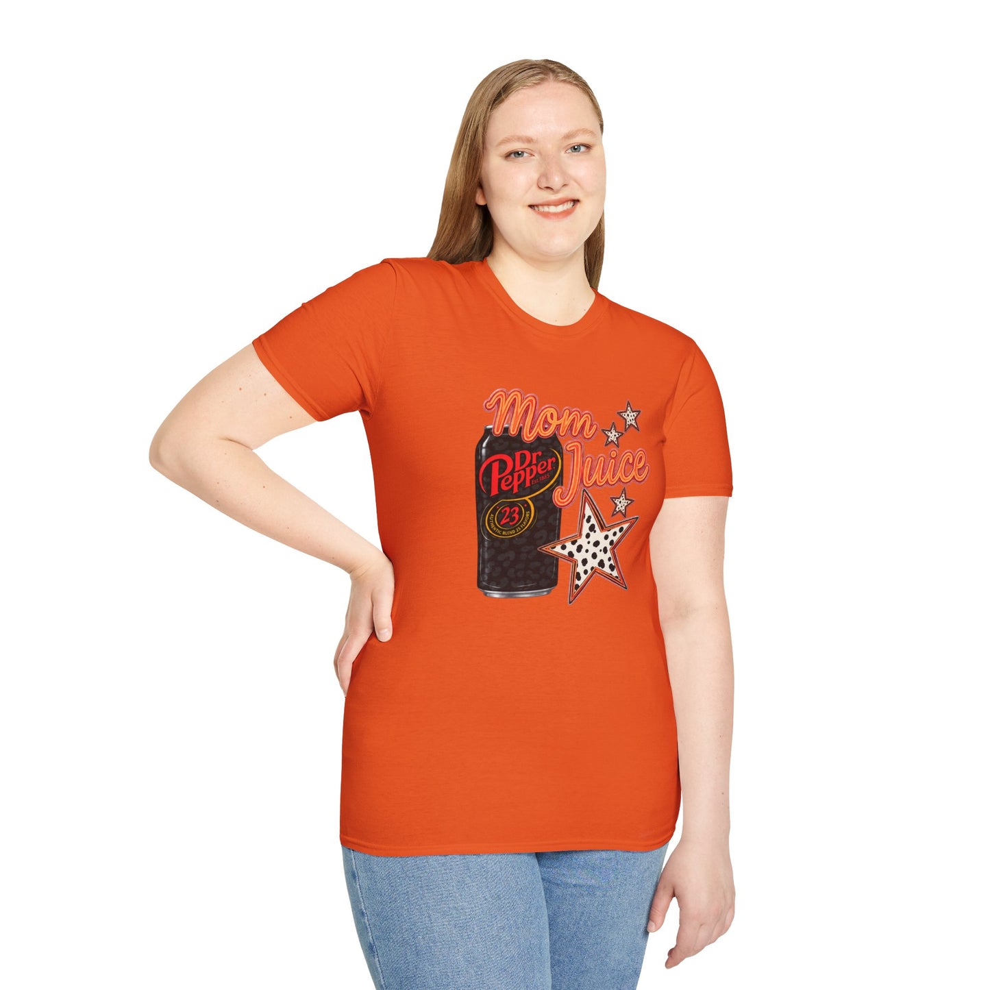 Mom Juice Dr Pepper T-Shirt – Retro Soda Graphic Tee for Moms