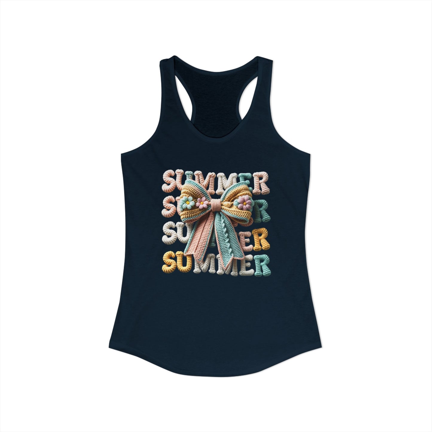 Summer yard bow Racerback Tank