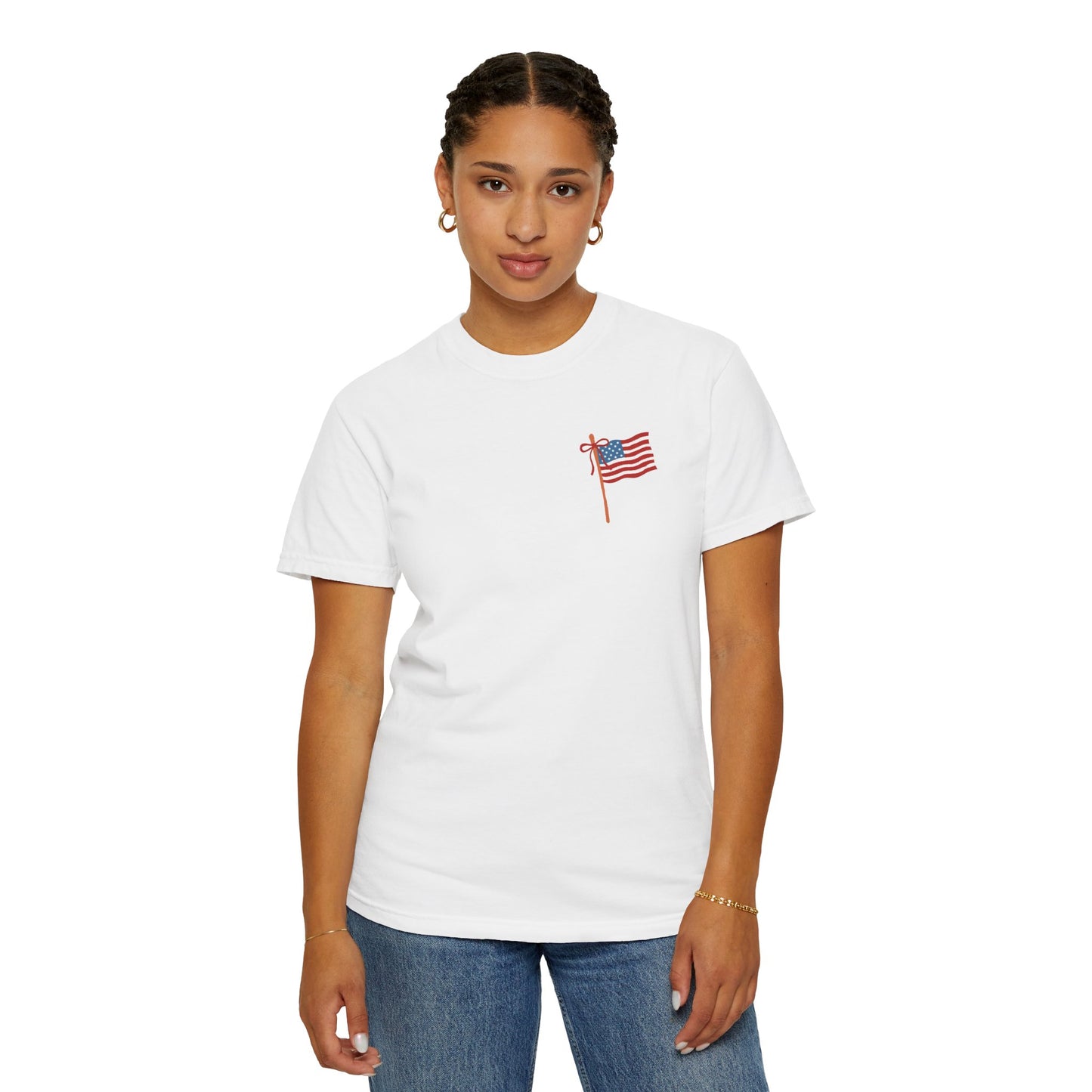 Hot Dog Graphic T-Shirt — "Bad Day to Be a Hot Dog" Patriotic Tee