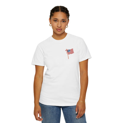Hot Dog Graphic T-Shirt — "Bad Day to Be a Hot Dog" Patriotic Tee