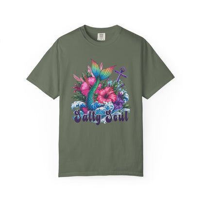 Salty Soul Mermaid Tail T-shirt
