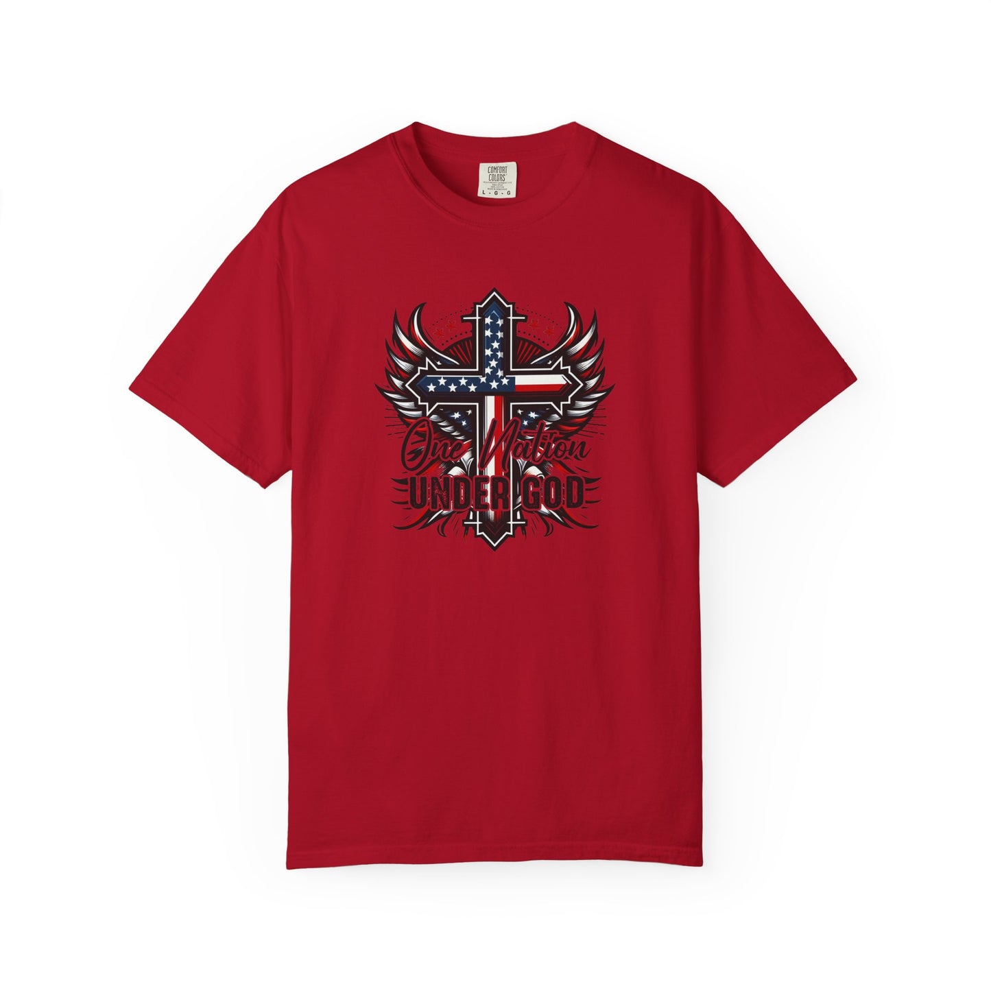 One Nation Under God Cross T-Shirt